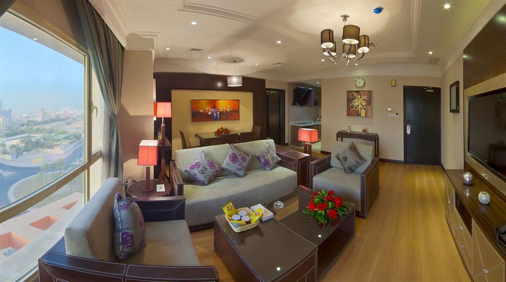 Boudl Kuwait Al Fahahil Aparthotel Kuwait City Exteriör bild